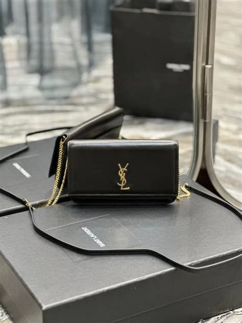 ysl iphone 11|CASSANDRE phone holder in smooth leather .